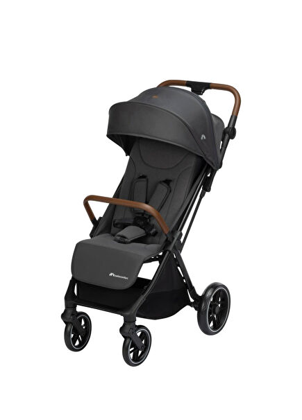 Indra Mineral Graphite Auto-Folding Compact Baby Stroller