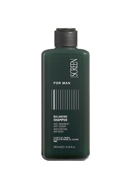 Yağlı ve Kepekli Saç Derisi İçin Dengeleyici Erkek Şampuan 250 ml