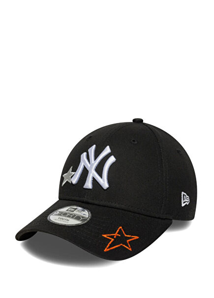 Star Icon New York Yankees Black Kids Hat