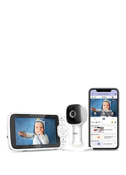 Nursery Pal Cloud Baby Camera + 59S X5 Sterilization Swab