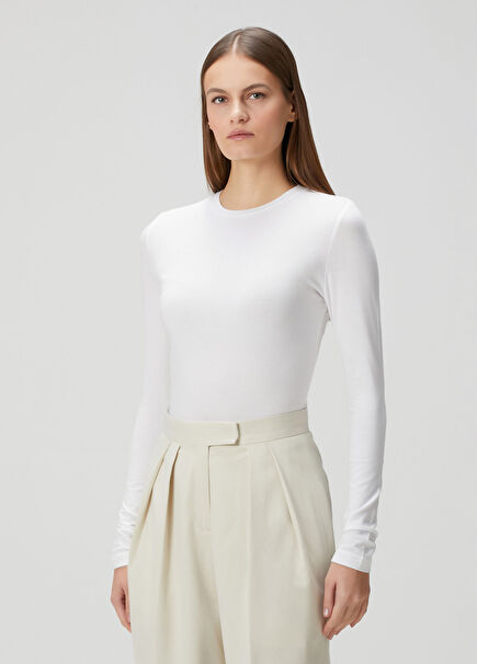 White Long Sleeve T-Shirt