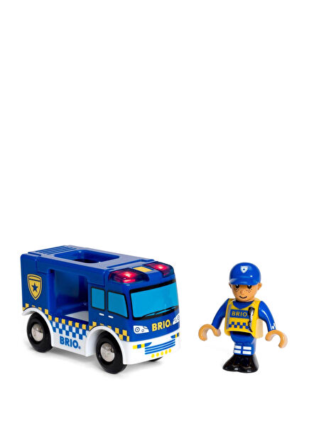 Police Minibus with Sound and Light