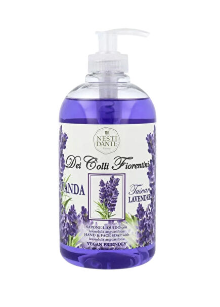 Dei Colli Fiorentini Tuscany Lavender Essence Purifying Vegan Care Liquid Soap 500 ml