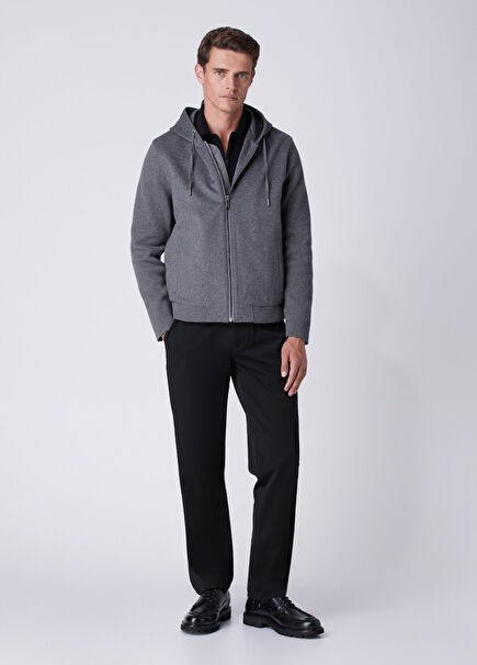 Regular Fit Beli Kordonlu Twill Chino Pantolon