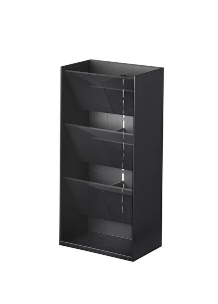 Black Makeup Organizer Storage Box