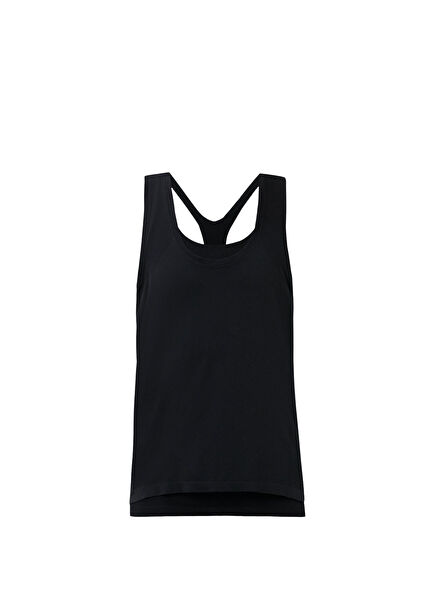 Athlete Seamless 2-in-1 Tank Black Women's Sports Tank Top