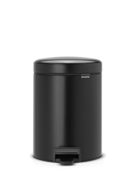 Newicon Fpp Black Trash Can 5 lt