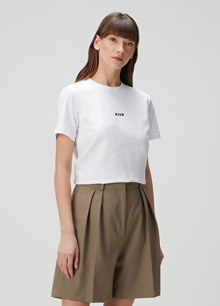 White Logo T-Shirt
