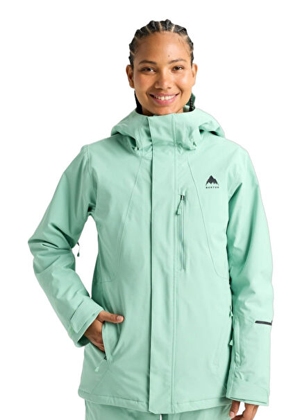 Womens Reserve 2L Ins Stretch Slim Yeşil Kadın Snowboard Montu