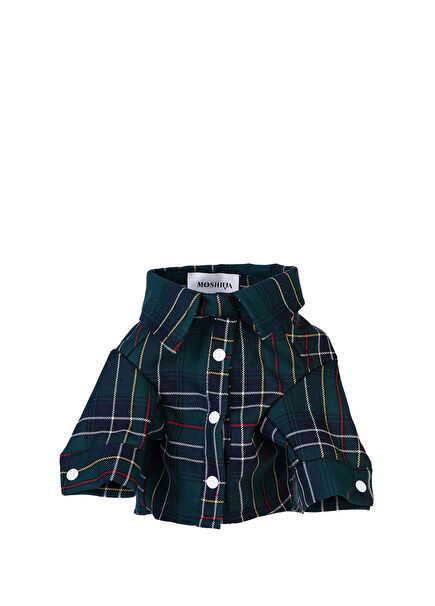 Leo Ekoseli Kedi Gömleği