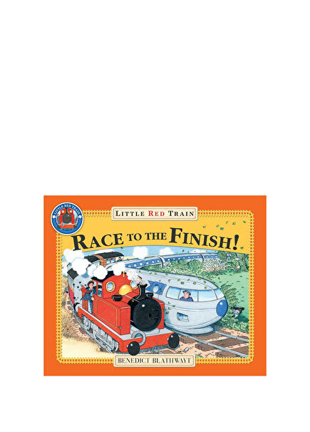 Little Red Train's Race to the Finish Çocuk Yabancı Dil Kitabı