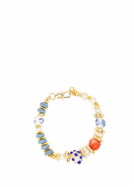 Multicolored Beaded Women's Bracelet