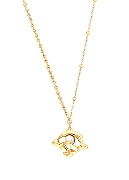 Pearl Women's Gold Plated Necklace