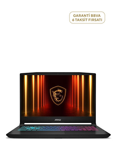 KATANA 15 i9-14900HX 32GB Ram DDR5 1TB SSD 8GB RTX5060 15.6" QHD 165Hz FreeDOS Gaming Laptop HX B14WFK-450XTR