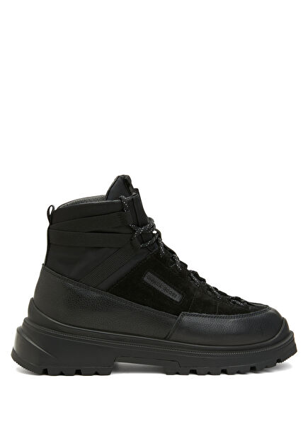 Journey Black Men's Leather Boots