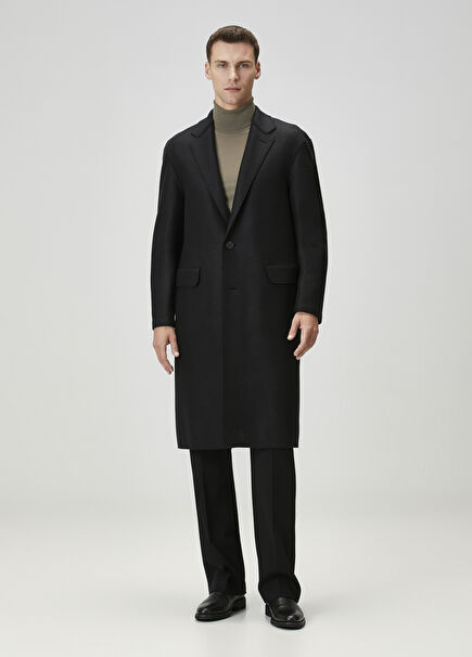 Black Wool Coat