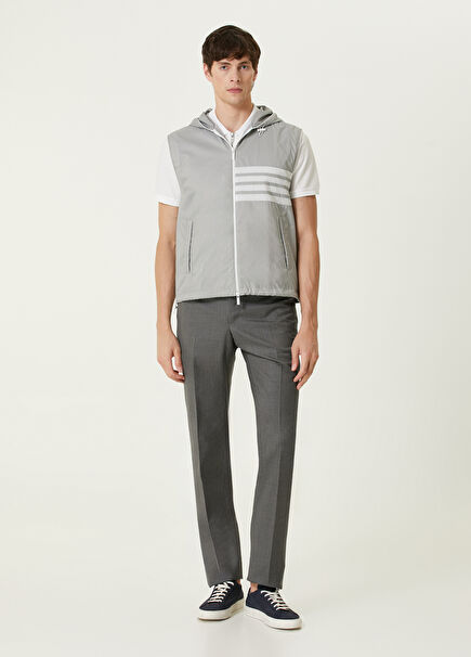 Grey Wool Trousers