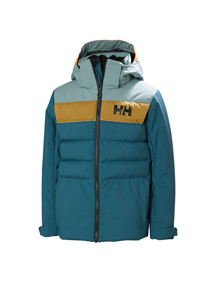 JR Cyclone Kapüşonlu Yeşil Unisex Çocuk Mont