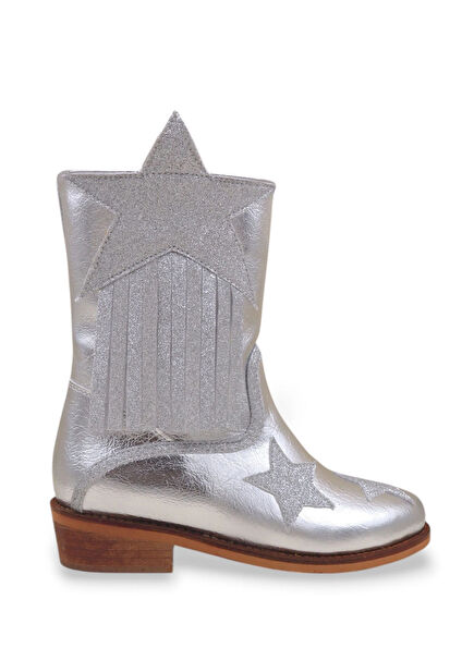 Festival Silver Girl's Cowboy Boots