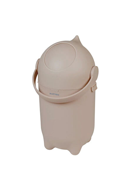 Dropy Kahverengi Kapaklı Bebek Bezi Çöp Kovası 20 Lt