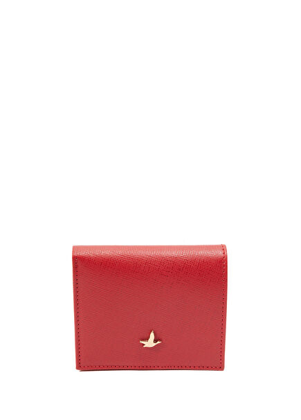 Red Women's Leather Wallet