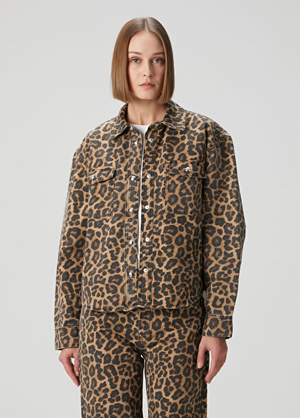 Paxton Leopard Print Jacket