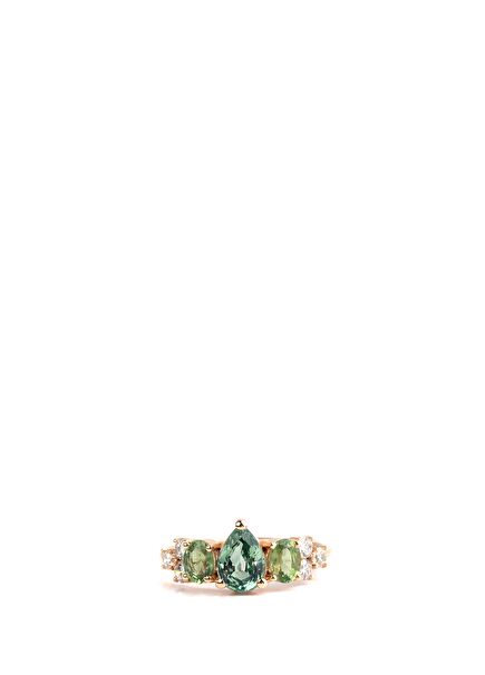 Forrest Ring 14 Ayar Rose Gold Kadın Altın Yüzük