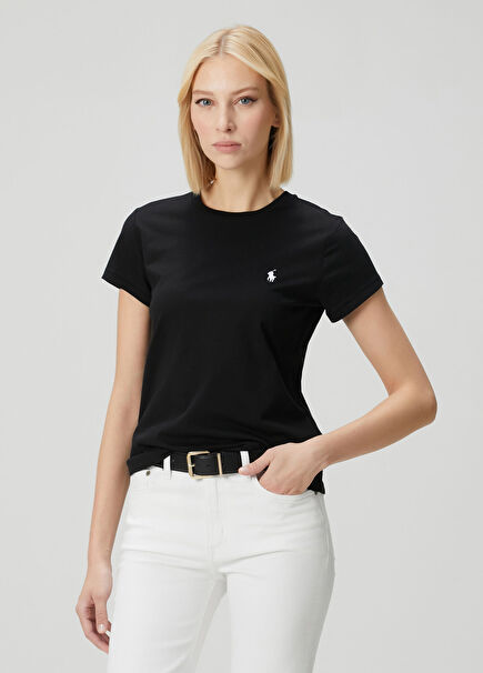 Siyah Logolu T-shirt