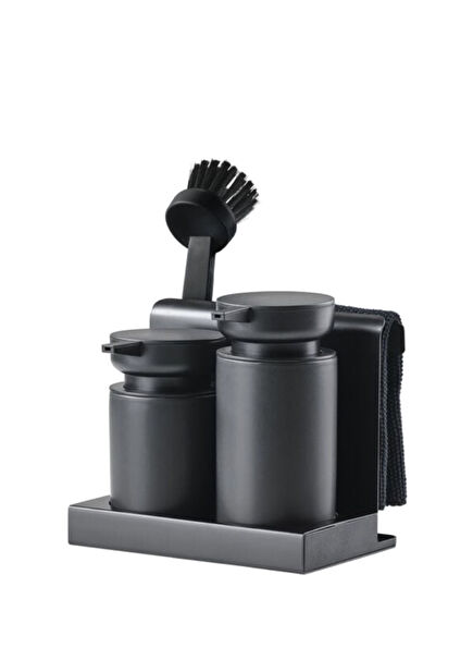 Dıısh Siyah 5 Parça Bulaşık Yıkama Seti