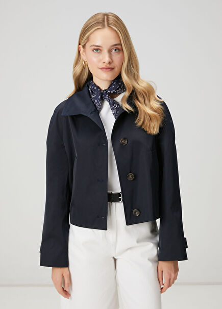 Lacivert Gabardin Mont