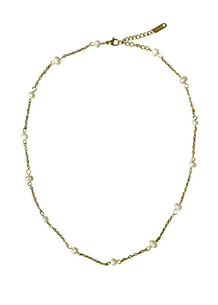 Pera White Women's Pearl Necklace