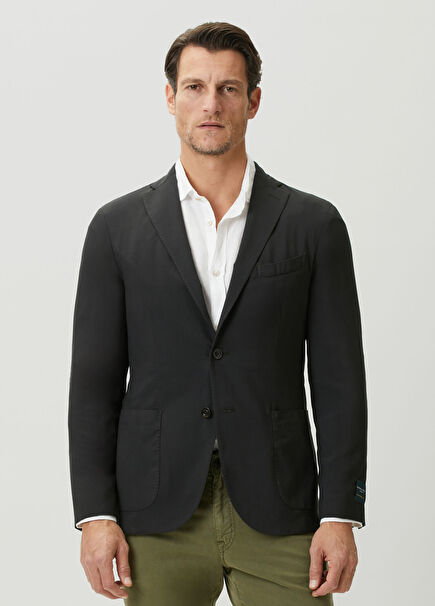 Black Wool Coat