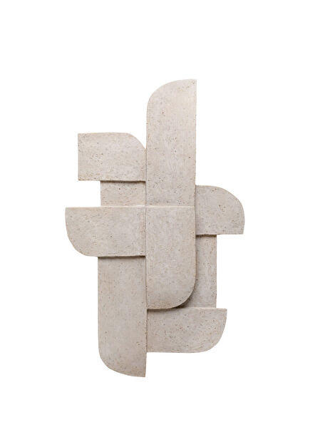 Wall Object Rotondo Krem Duvar Objesi