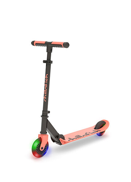 Flexxi Glow Flamingo Light-Up Foldable 2-Wheeled Scooter