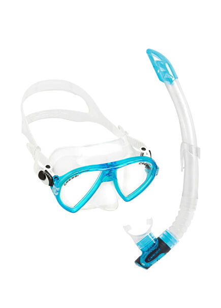 Ocean Aquamarine Vip Şnorkel Maske Seti   