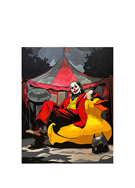 Nesren Jake Tuval Üzeri Akrilik Resim 125 x 100 cm