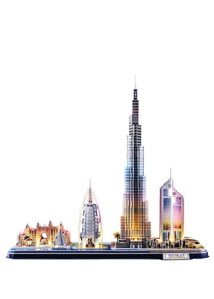 Dubai LED Lit 3D Puzzle 182 Pieces