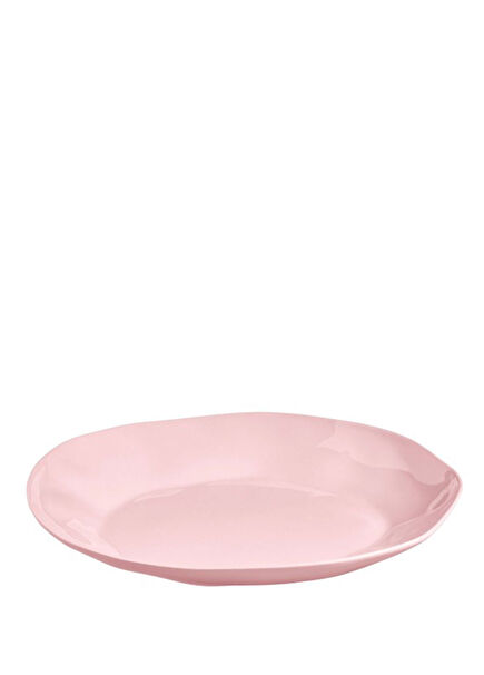 Pink Ceramic Dinner Plate 26 cm