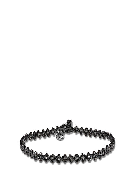 The Oxydatum Helix Mens Silver Bracelet