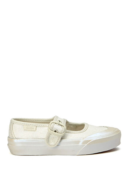 Mary Jane White Kids Sneakers