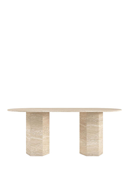 Nebula Travertine Table