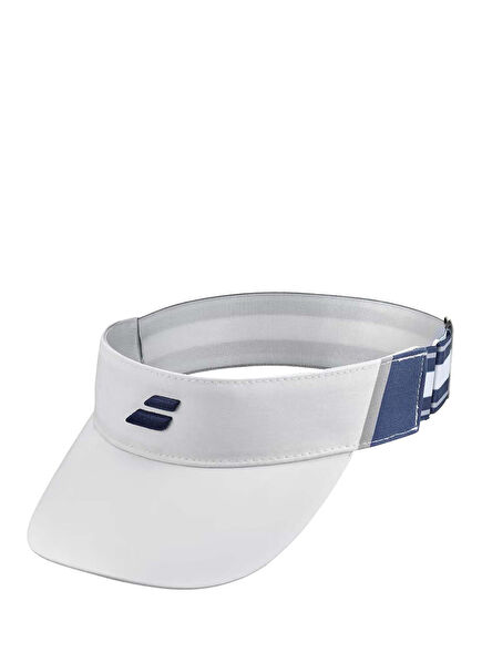 Beyaz Unisex Elastik Tenis Siperliği