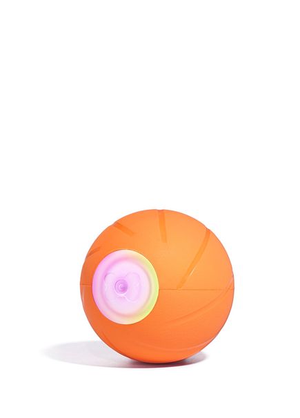 Orange Rechargeable Smart Interactive Dog Play Ball