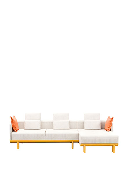 Tomtom Wooden Natural L Sofa