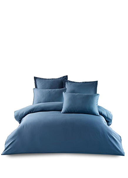 Palermo Mavi Çift Kişilik Nevresim Takımı 200x220 cm 