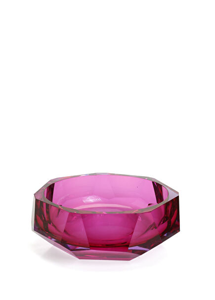 Lilac Crystal Vase