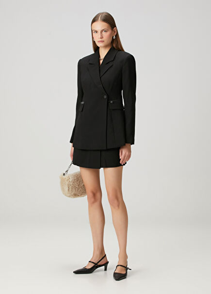 Mimmie Black Short Skirt