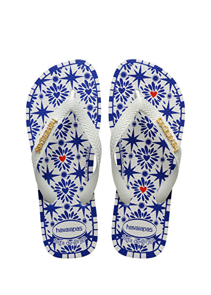 Top Sao Luis White Women's Beach Slippers