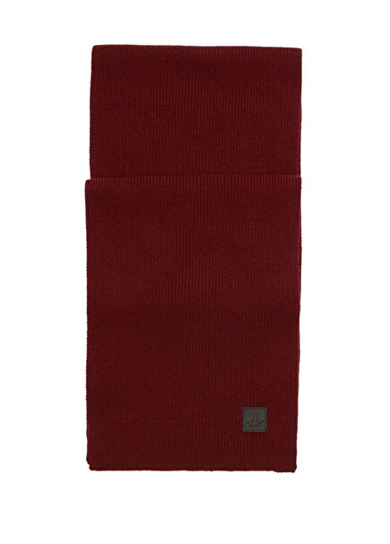 Burgundy Men's Cashmere Blend Scarf