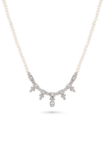 Janet Pearl 925 Sterling Silver Women's Necklace